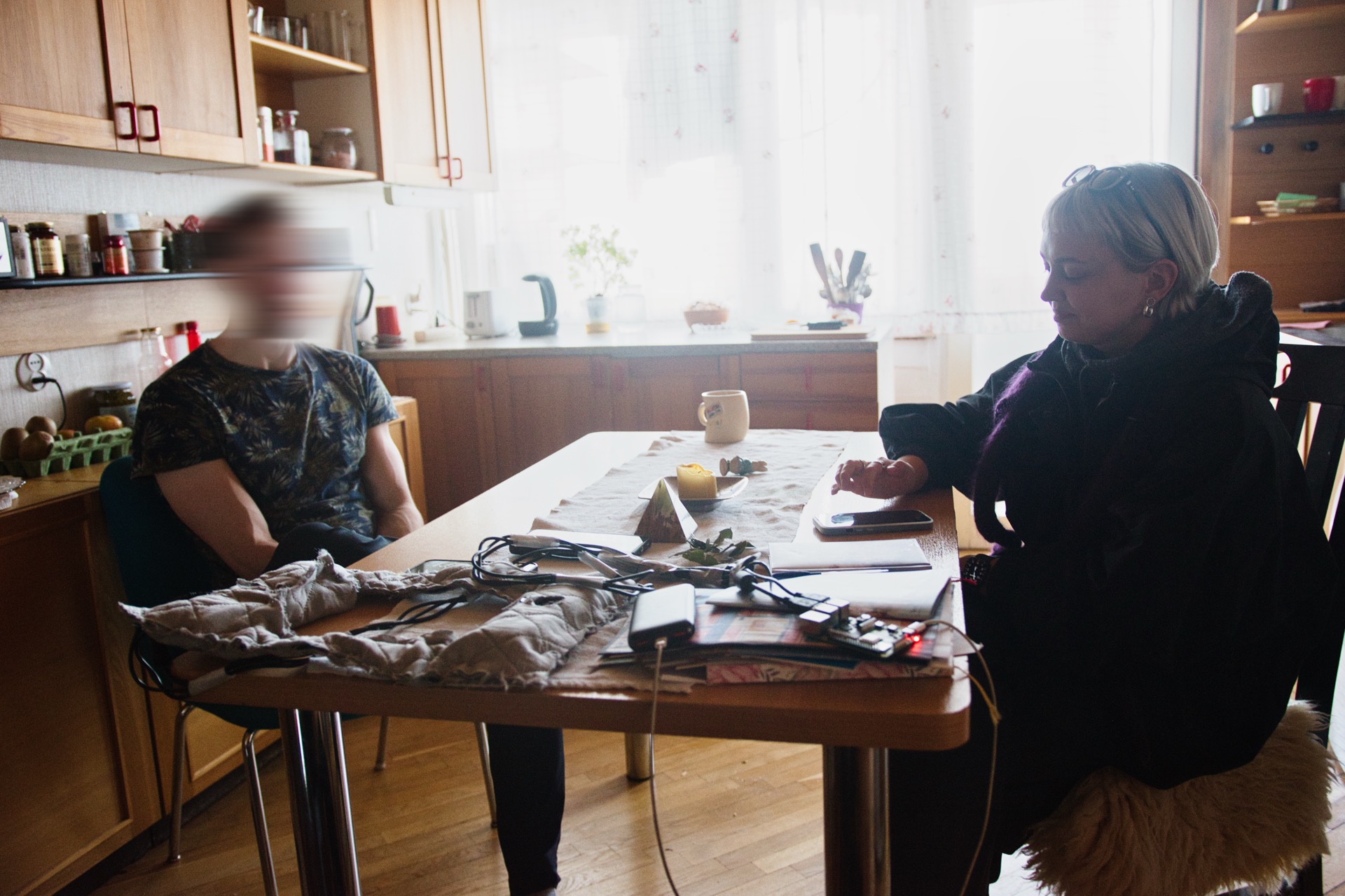 Blind Person Interview